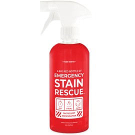 Emergency Stain Rescue Stain Remover Spray - Fast-Acting Spray for Laundry - Carpet Spot Removal & Oil, Grease & Blood Remover for Clothes & Upholstery - 16 Count Pack of 1