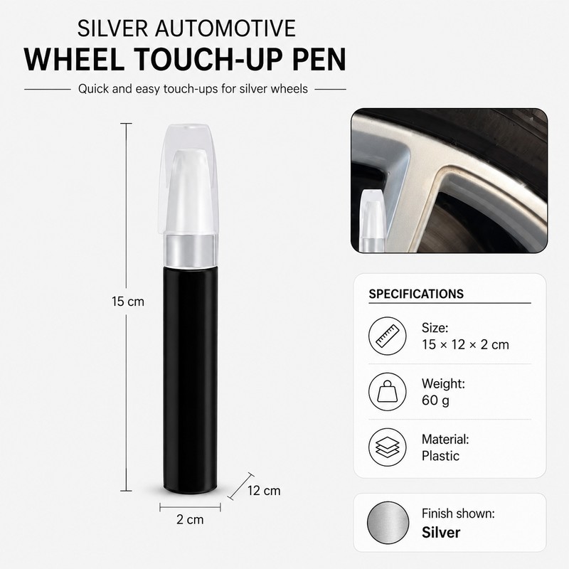 Automotive Wheel Touch-Up Paint Pen for Minor Scratches – Precision