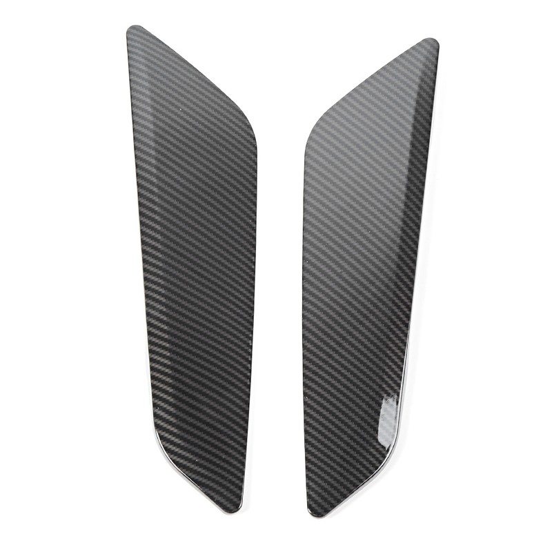 Car Fender Vents Decorative Cover Trim Carbon Fiber Style Fit