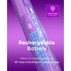 MySmile DY156 Electric Toothbrush for Adults, Rechargeable Sonic Battery Toothbrush
