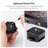 HSU Camera Tripod Quick Release Plate Kit, Quick Switch Auto