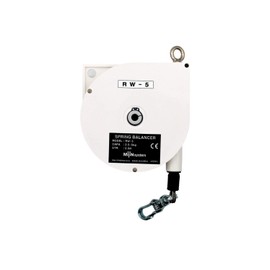 Tigon RW-5 Retractable Spring/Tool Balancer, (Load Capacity: 2.5-5.0 kg/5.5-11 lbs) Steel Cable, Tool Hanger & Fixture Holder