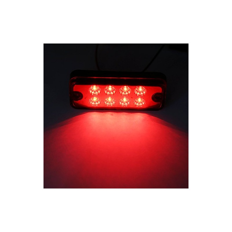 LED Clearance Side Marker Light Indicator Lamp Truck Trailer Lorry