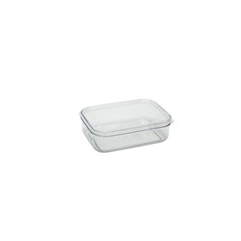 LSX 253 Micro Clear 1.0 qt Food Storage Container Set of 3 (Clear)