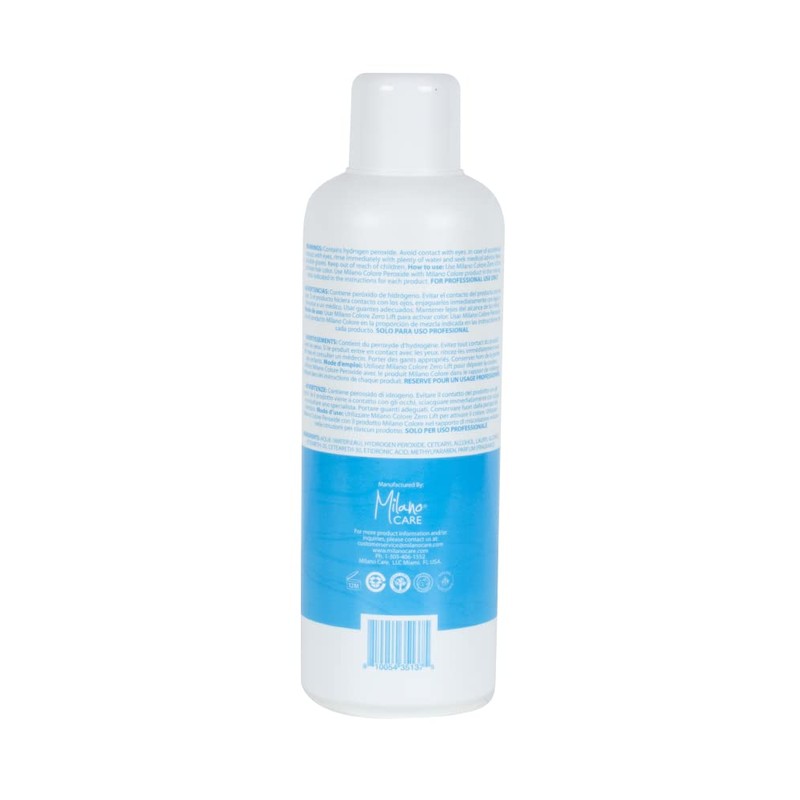 Milano Care Hydrogen Peroxide Developer - Stabilized Professional Salon Bleaching