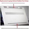 HSSDTECH Laptop Rubber Feet Strips for HP Envy X360 15-DR