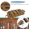 Nutmanel Roll Up Tool Bag, Tool Roll Bag, Wrench Roll