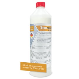 StoneprotecT SP5000U | Nano Stone Sealer for Outdoor Use | Made in Germany | Mix 1 Quart Concentrate with 9 Quarts Water for 10 Quarts Stone Sealant for 861-1291 sq ft | Stone Protection