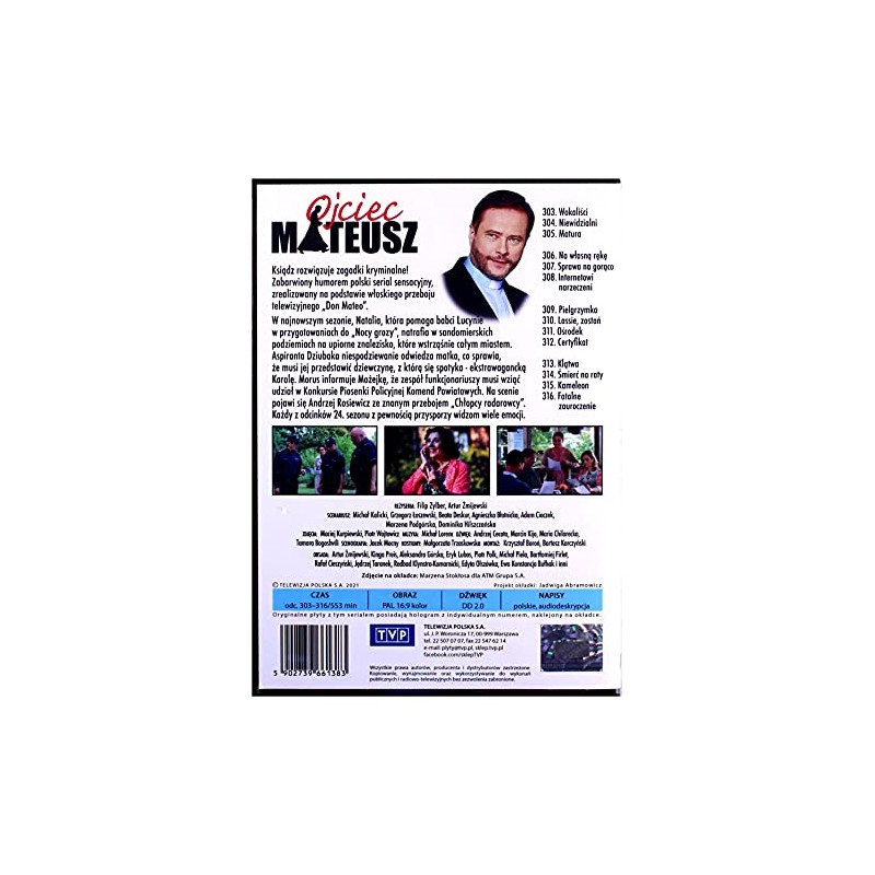 Ojciec Mateusz Seria 24 [4DVD] (IMPORT) (Keine deutsche Version)