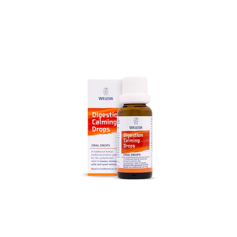 Weleda Digestion Calming Drops, Nausea, Stomach Ache & Cramps, Upset