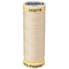 Gutermann Sew All Polyester Thread, 100Mtr, Cream (0414)
