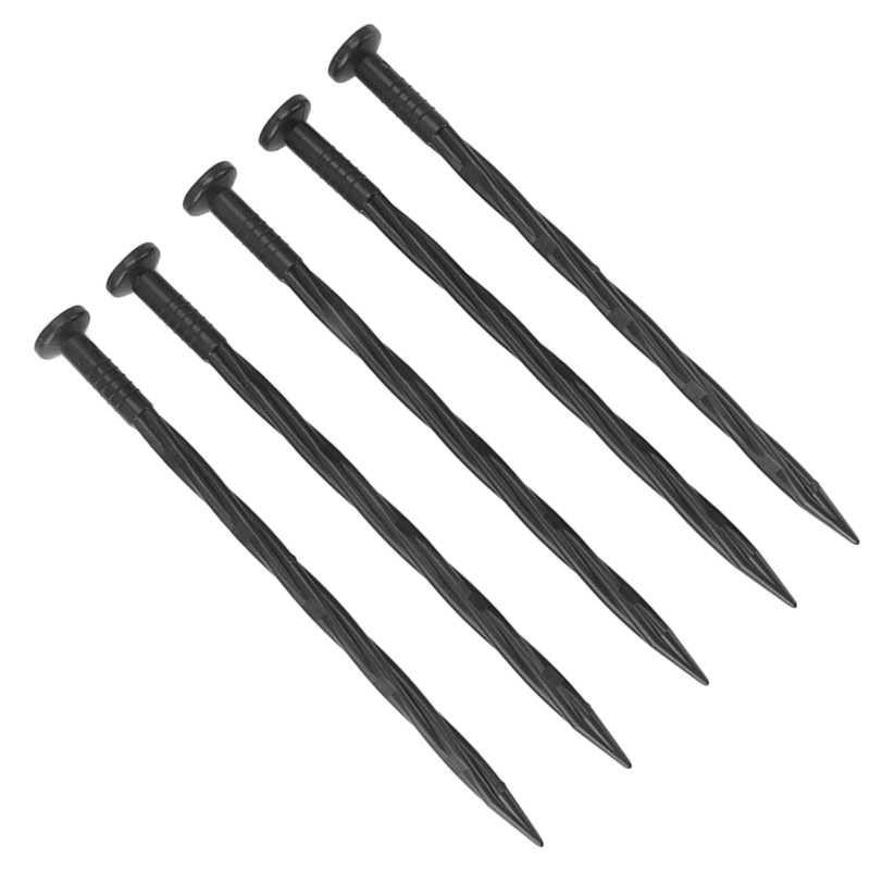 50Pcs Edging Stakes Spiral Nylon Landscape Anchoring Spikes for Paver