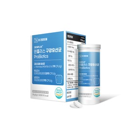 The Health Dream Den Plus Refreshing Chewable Oral Lactobacillus Enteric Lactobacillus 30 Tablets, 1 Piece / 더건강드림 덴플러스 상쾌한 씹어먹는 구강유산균 장유산균 30정, 1개