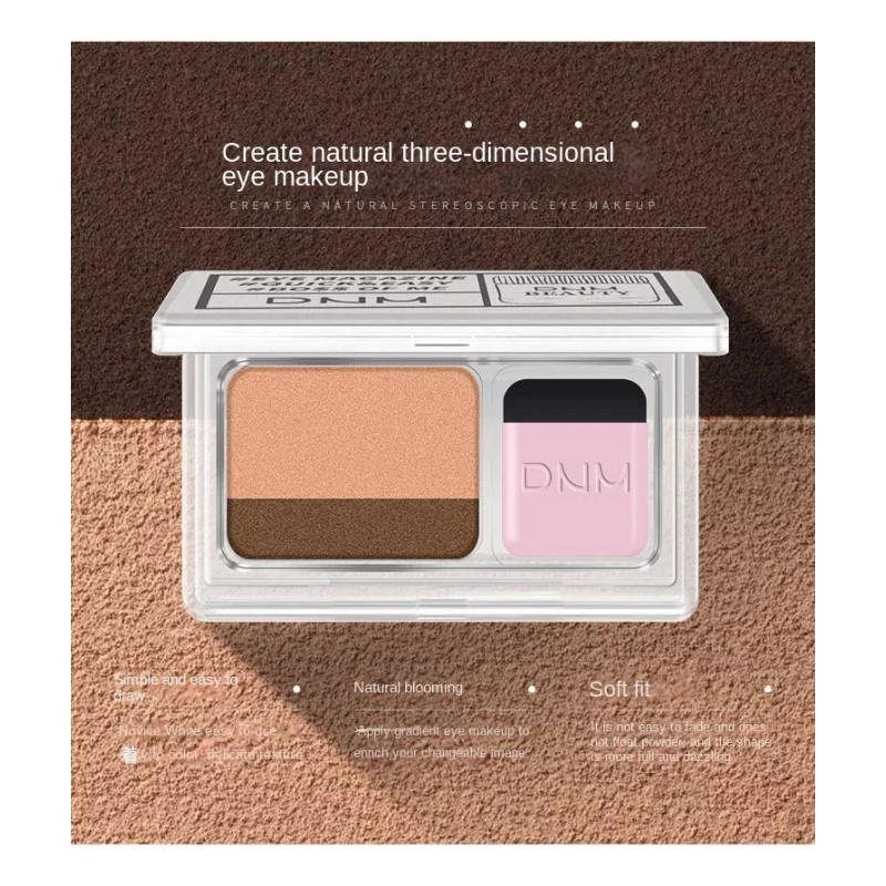 DNM Mini Paleta Sombra Ojos Duo Glitter Dnm Beauty Brillante