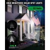 Solar Landscape Spotlights - 2-in-1 Adjustable Brightness for Gardens