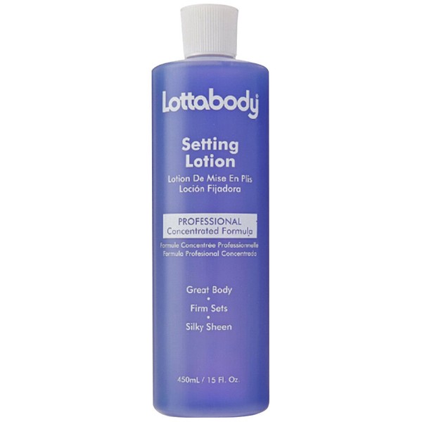BARBER BEAUTY SALON LOTTABODY CONCENTRATED HAIR BODY CURL SETTING LOTION 15.2 OZ