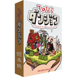 JELLYJELLYGAMES Tenohira Dungeon for 2-4 Players Dungeon Exploration Game