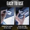 Gummia Glasses Holder for Car Sun Visor, Universal Sunglasses Holder