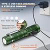 Small Tactical Flashlights 20000 High Lumens - 1500 Meters Long