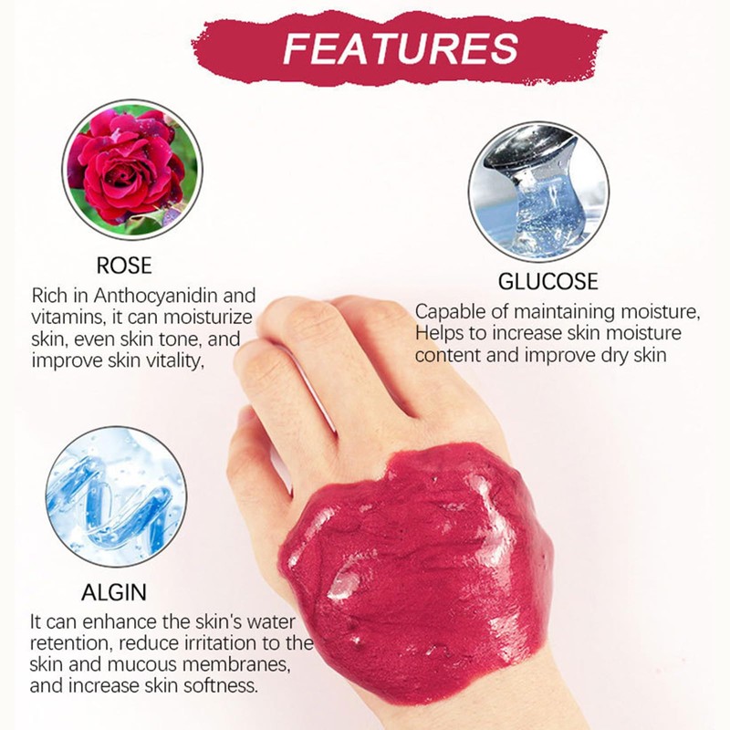 Crystal soft film powder (1000g, rose)