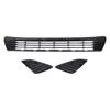 Roneeson Front Bumper Lower Grille Insert Grill with Left Right