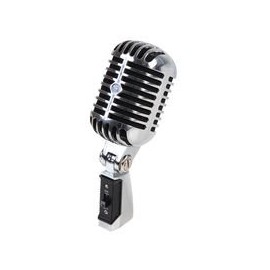 Microphone, 50'S Style | Microphones Wired Audio Visual, 1 X Qty - 35-7030