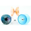 YoyoFactory Atom Smasher Yo-Yo - Transparent (Advanced YoYo, Finger Twist and DNA Tricks, Cord and Instructions Included)