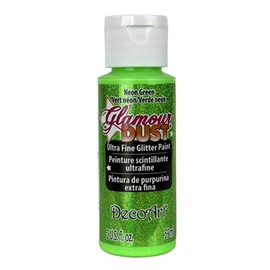 Artdeco Acrylic Paint for Arts and Crafts, Neon Green, 2oz