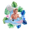 Grupo Carnavallia Inflable Ballena Azul Salvavidas Flotador Asiento Bebé Alber