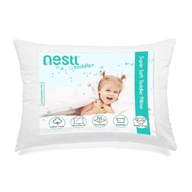 Nestl Bed Pillow 1 Pack (13x18), White