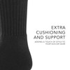 Augusta Sportswear Standard Soccer Socks, Black, Large