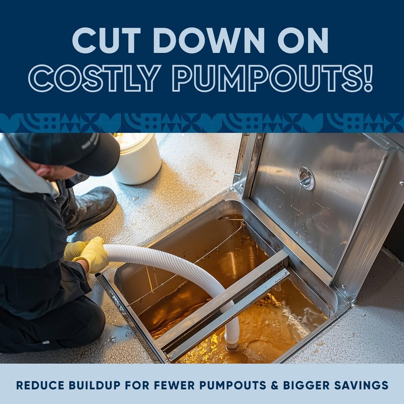 Eco Strong Commercial Grease Trap Treatment | Interceptor Grease Cleaner