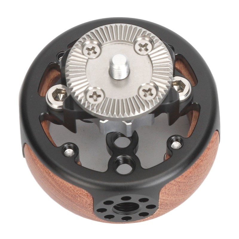 Camera Round Handle Grip with 1/4in 3/8in for Arri M6