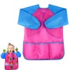 LKJAUOZ 1 Piece Children's Craft Apron, Painting Apron with Sleeves