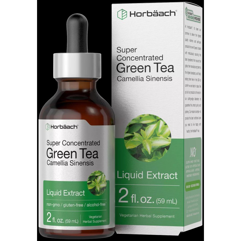 Horbäach Green Tea Liquid Extract | 2 fl oz |