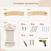 nets Tribe Macrame Cat Wall Shelves & Hammock - Comfy
