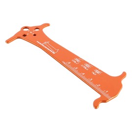 Laroal Bicycle Chain Wear Tool 1Pcs Bike Chain Checker Tool Aluminum alloy Bike Chain Wear Indicator Tool Chain Measuring Ruler for Checking Mountain Bike