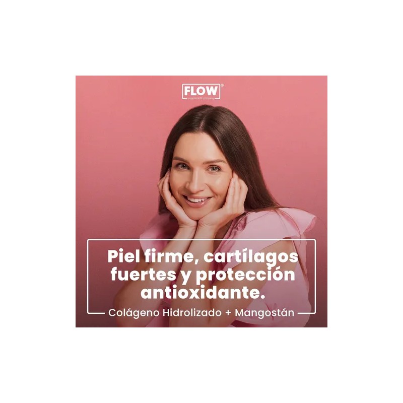 Colágeno Hidrolizado Con Mangostán 500 Grs Flow