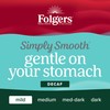 Folgers Simply Smooth Decaf Mild Roast Ground Coffee, 23 Ounces