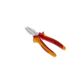 GEDORE VDE Power combination pliers for cutting/holding/twisting, Electronics, Length 180 mm, VDE 8250-180 H