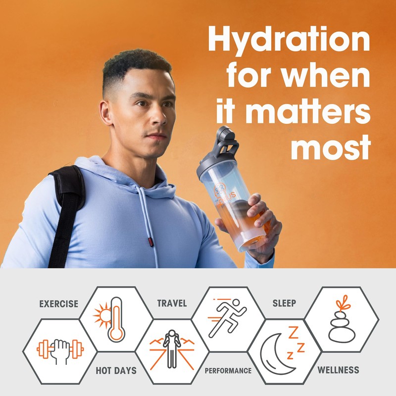 The Genius Brand Genius Hydrate - Electrolyte Supplement for Daily