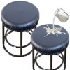 Stool Covers Round, Stretch PU Round Bar Stool Covers Waterproof