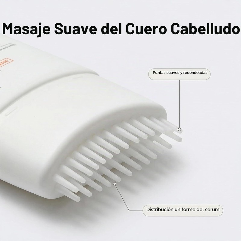 Tónico para Crecimiento del Cabello con Aplicador de Cepillo –
