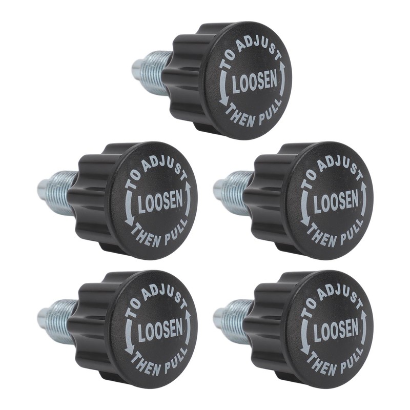 5PCS Pull Pin Spring Knob Replacement Exercise Bike Locking Pin