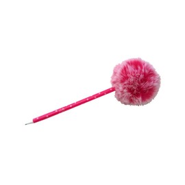 Tinc Cute Fluffy Pom Pom Pen Party Bag School Supplies Ballpoint Pen Pink