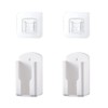 2 Pcs Wall Mount Remote Control Holder Media Player Controller