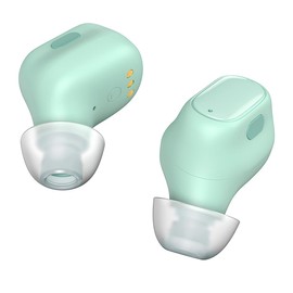 Baseus WM01 Auriculares Bowie True Wireless Earphones Bluetooth 5.3, Reducción de Ruido y Emparejamiento Rápido, Asistente de Voz, Verde