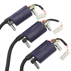 ELDAD Ignition Coil, Point Ignition, Point Type, GSX250T, GR650, XS400, CB350, KH250, Old Car, General Use, 3 Pieces