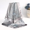 AWAYTR 35” Large Square Satin Head Scarf - Silk Hair