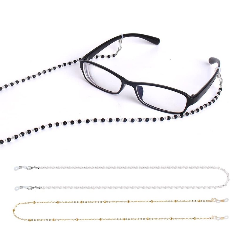ONESING 4 Pcs Eyeglass Chains for Women Eyeglasses String Holder